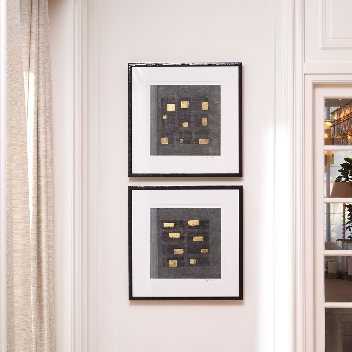 Картина Washed Black Squares, фото 2