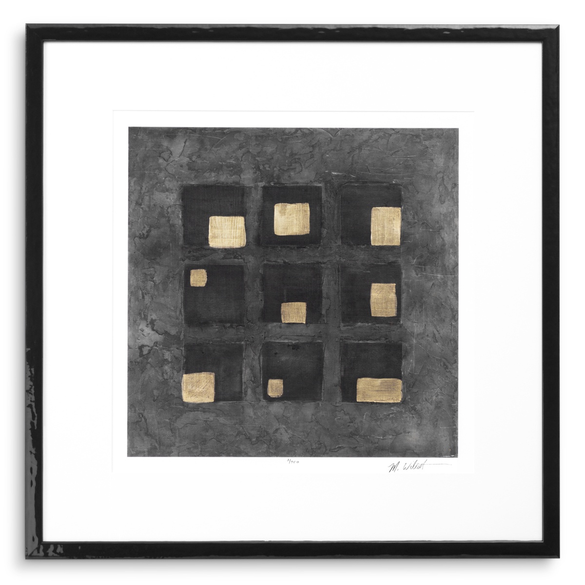 Картина Washed Black Squares, фото 3