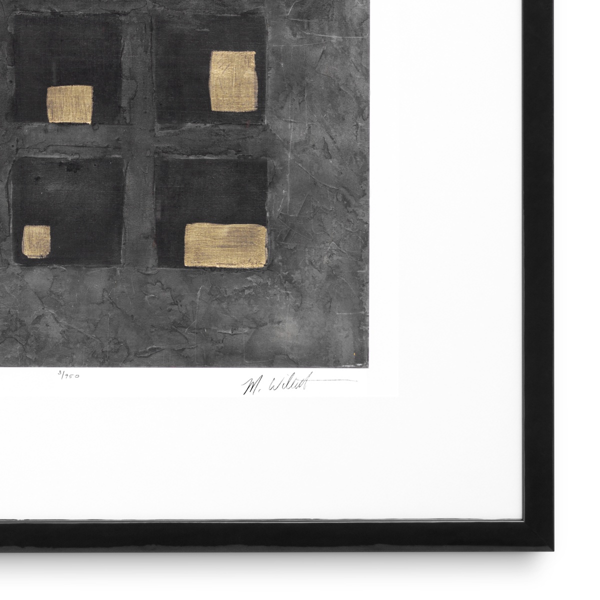 Картина Washed Black Squares, фото 5
