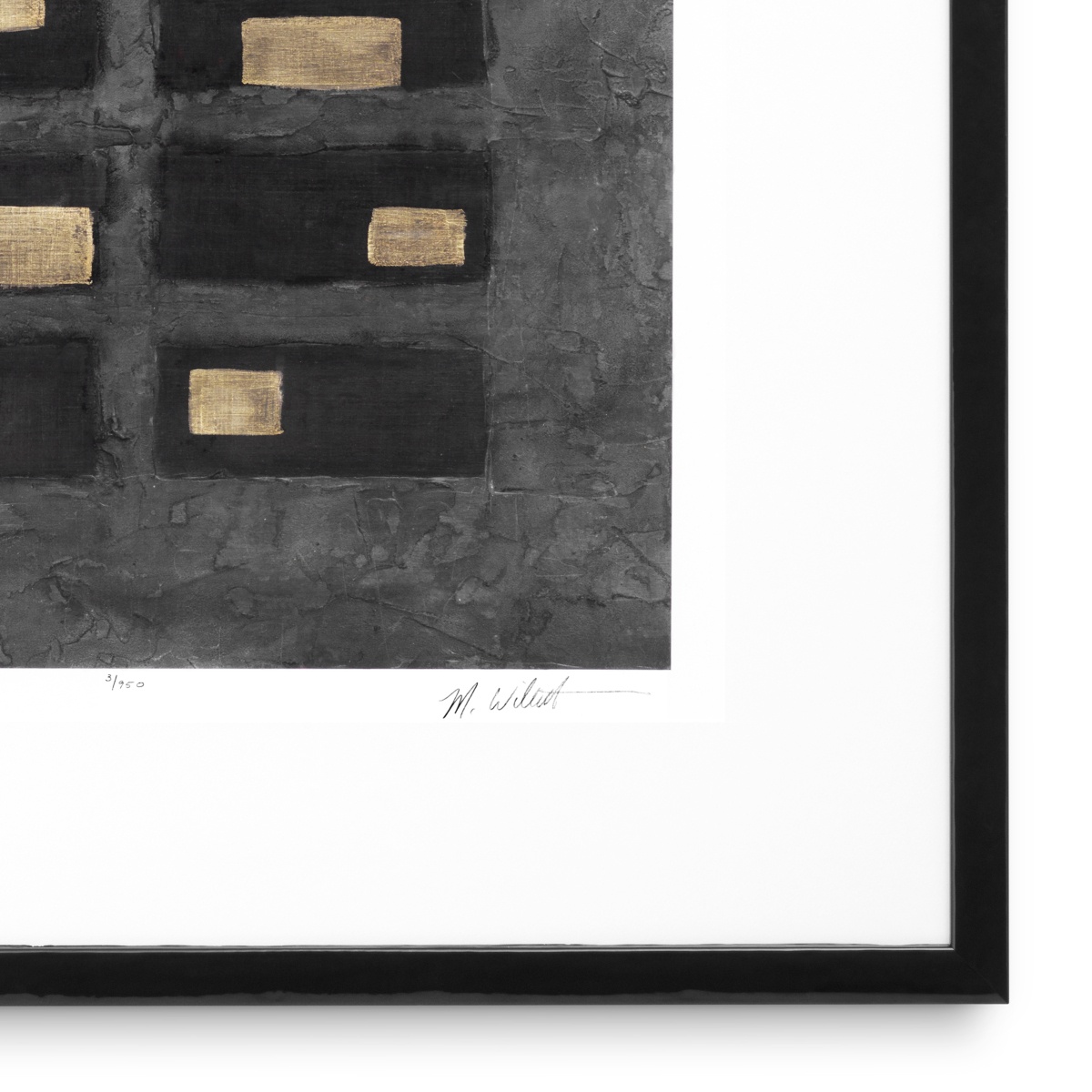 Картина Washed Black Squares, фото 6